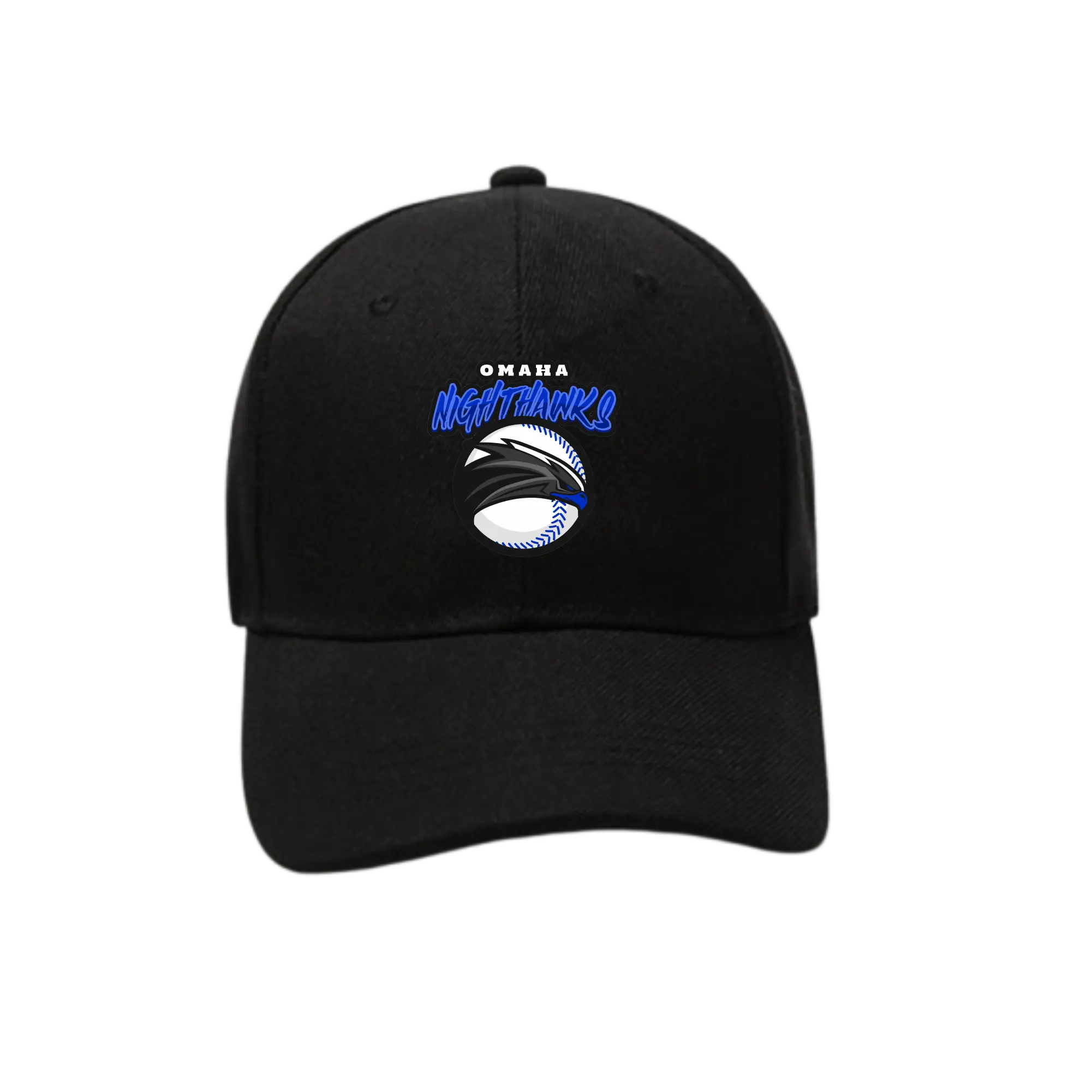 Omaha Black fitted Hat