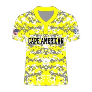 CA Two Buttons Jersey Gray Yellow Camo