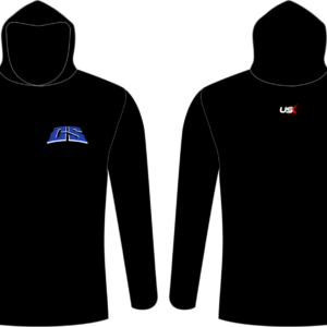 CS Long Sleeve Shirt with Hoodie Black